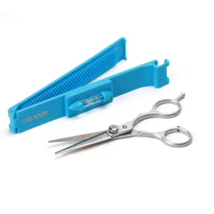 The CreaClip hair cutting tool allows you to easily trim your bangs at home, saving time and money with salon-quality results, as seen on Shark Tank.