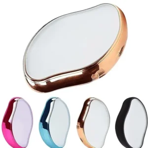 This crystal hair eraser provides painless hair removal while exfoliating for smooth, radiant skin on arms, legs, back, and more.