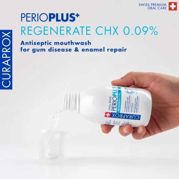 Curaprox Perio Plus Mouthwash | Chlorhexidine Oral Care
