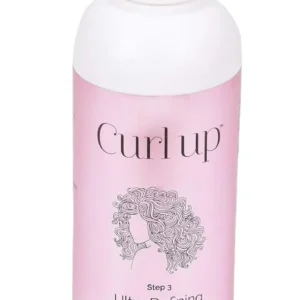 This Curl Up ultra defining hair gel with flaxseed extract provides strong hold for dry, frizzy, wavy, and curly Indian hair, while being sulphate, paraben, and silicone free.