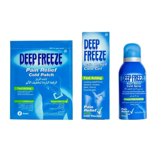 Cold Pech Deep Freeze Cold Patch - Fast Cooling for Muscle Aches