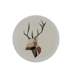 Dentosmile Rain Deer design slim aligner case is perfect for carrying your dental retainers or aligners on the go.