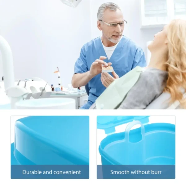 Denture Box with Net - Denture Storage Case