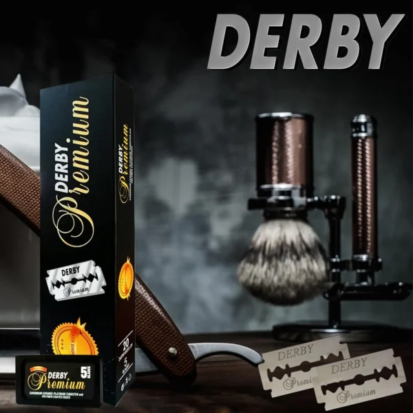 Derby Disposable Razor Derby Premium Razor Blades - 100 Double Edge Blades