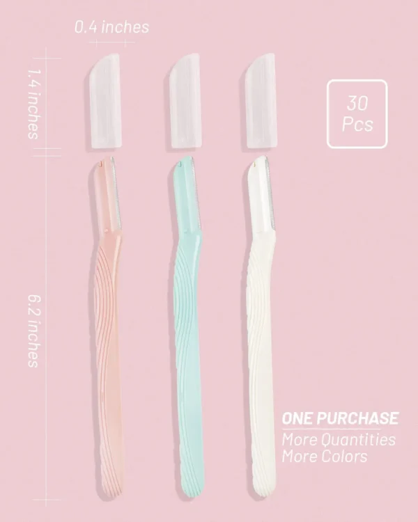 Target Dermaplane Razor Dermaplane Razor Women Face, 30Pcs Facial Hair Remover