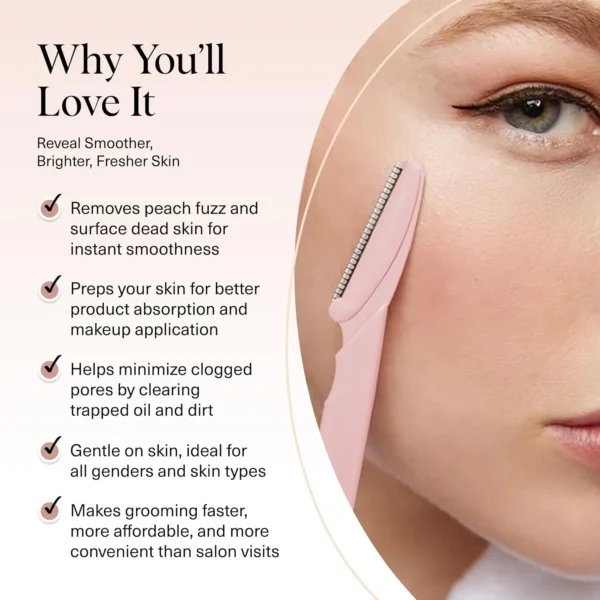 Dermaplaning Razor for Face - Facial Hair Removal