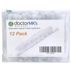 This 12-pack of individually wrapped, single-use applicators features dosage markings for easy and sanitary administration of creams and gels, fitting Premarin, Estrace, and other brands.