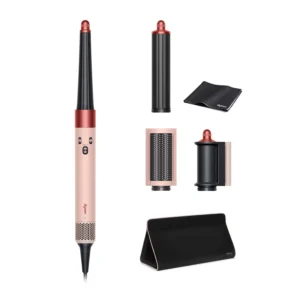 The Dyson Airwrap i.d. Curl multi-styler automatically creates natural, fluffy curls with adjustable airflow and temperature to prevent heat damage and achieve personalized styles.