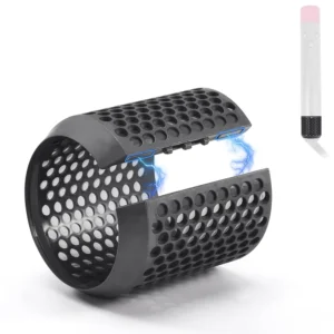 A replacement magnetic filter cover for Dyson HS01 and HS05 Airwrap hair stylers, designed to prevent hair from entering the air duct.