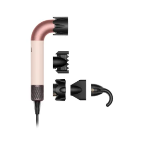 The Dyson Supersonic r hair dryer is smaller and lighter, engineered for precision styling with even heat, presets, and attachments for a smooth, shiny, salon-quality finish.