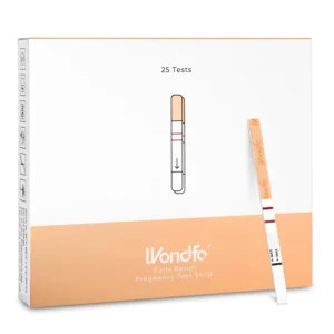 These highly sensitive early pregnancy test strips offer early detection with a 10 mIU/mL sensitivity, allowing you to test up to 6 days before your missed period, with results in just 3-5 minutes.