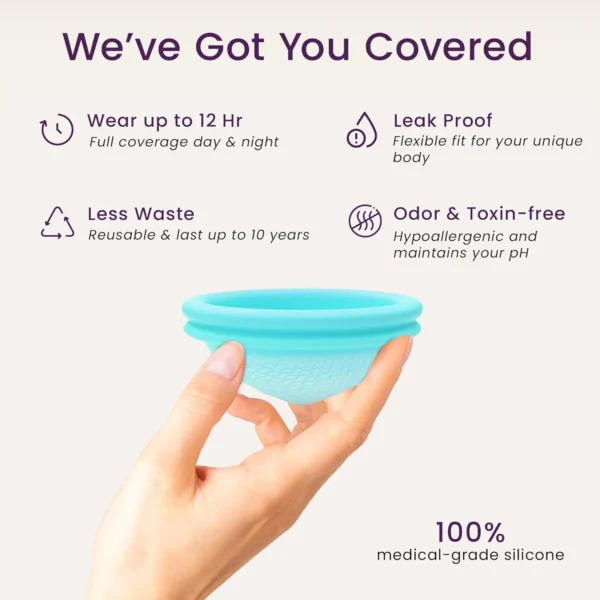 Ecoblossom Reusable Menstrual Disc - Period Cup Set