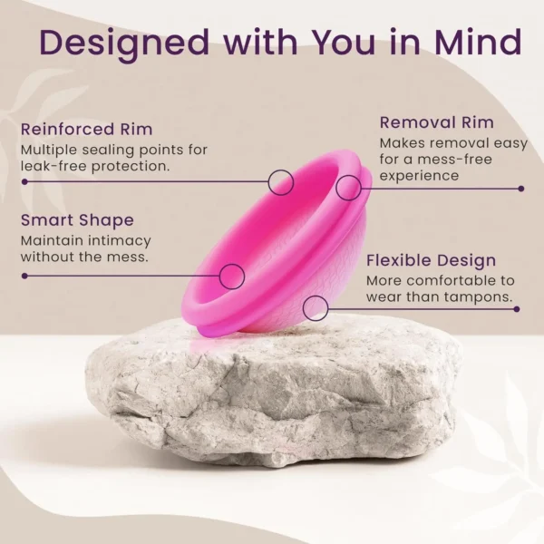 Ecoblossom Reusable Menstrual Disc - Period Cup Set