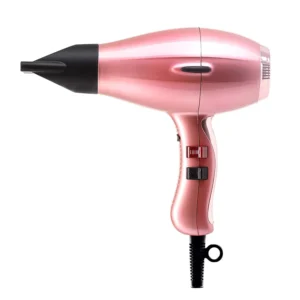 The Elchim 3900 Venetian Rose Gold ionic hair dryer delivers powerful, ergonomic styling while hydrating hair for a shiny, healthy finish.