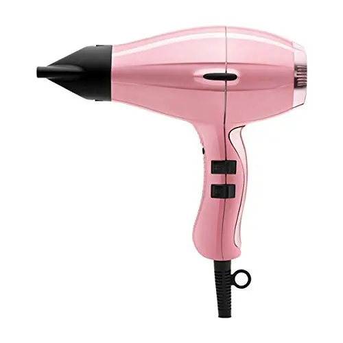The Elchim 3900 Venetian Rose Gold hair dryer is a compact, lightweight, and powerful tool with ionic ceramic technology for fast, frizz-free styling.