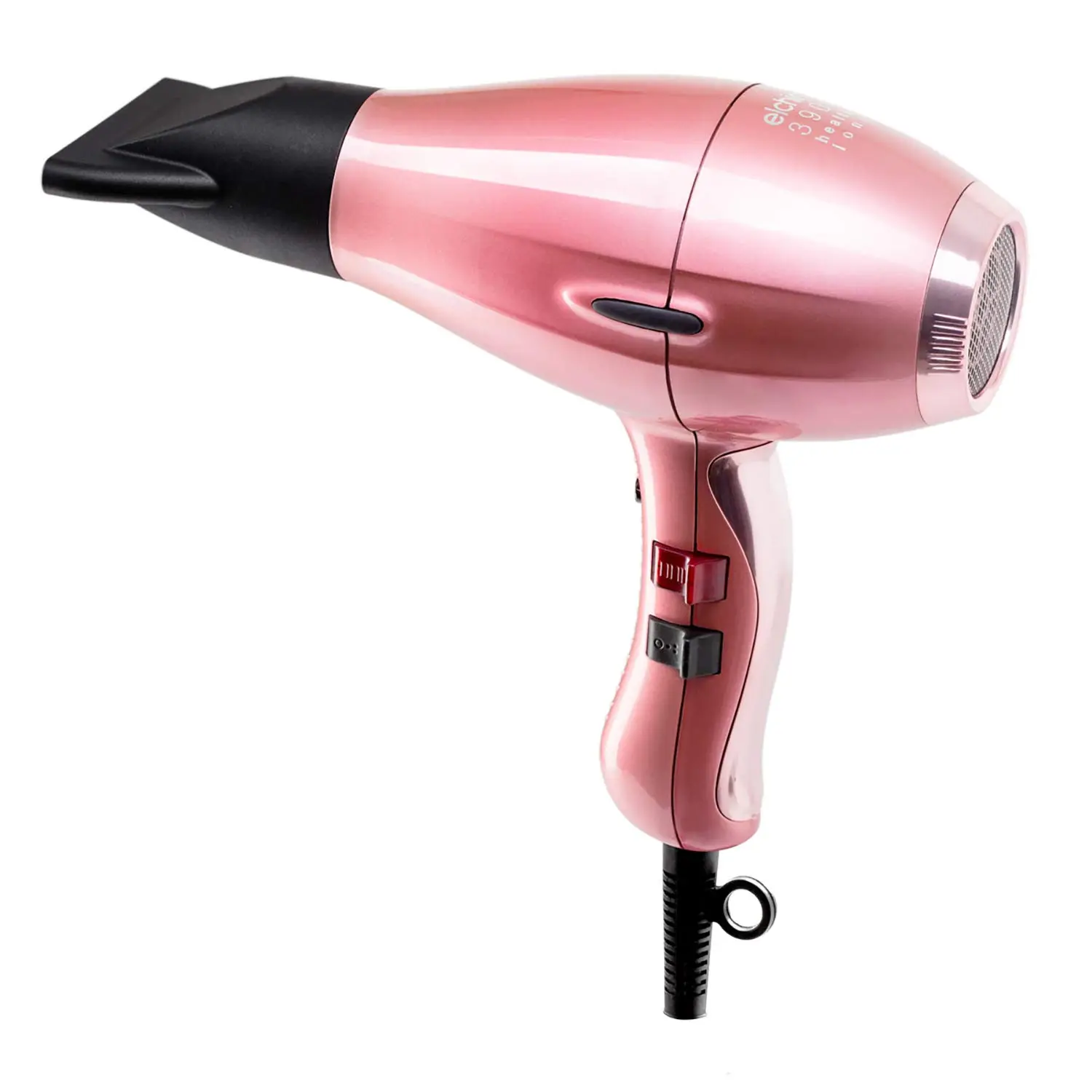 The Elchim 3900 Venetian Rose Gold ionic hair dryer delivers powerful, ergonomic styling while hydrating hair for a shiny, healthy finish.