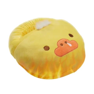 An electric heated foot warmer provides instant warmth to soothe cold feet at home or in the office, featuring USB-powered heating and a washable liner for convenience.