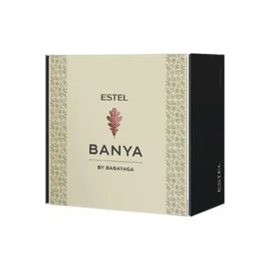 Estel Banya hair care set includes shampoo, hair mask, and hair oil to nourish, hydrate, and revitalize hair after sauna or bath treatments.