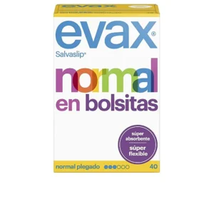 Evax normal panty liners in individual wrappers provide flexible, comfortable, and discreet daily protection for women, adapting to movement and keeping you feeling fresh.