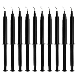 EZGO gum protector syringe with gingival barrier gel that is easy to apply, cures with blue light, and helps heal gums quickly and evenly.