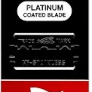 A pack of one hundred Feather Hi-Stainless double edge blades, known for their sharpness and Japanese quality.