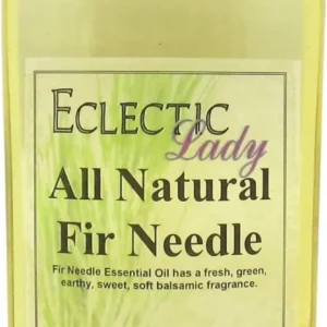 Eclectic Lady fir needle bath oil with a fresh, woody, earthy and sweet fragrance.