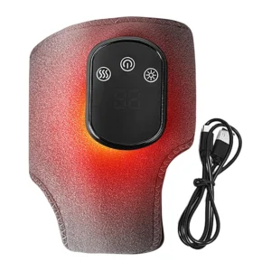 This rechargeable foot and ankle massager provides heat and triple massage modes for versatile relief and relaxation at home, the gym, or after sports.