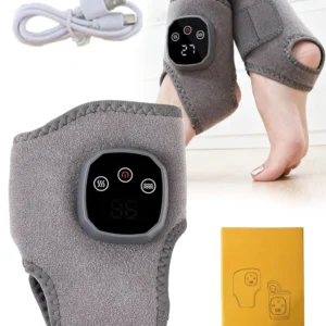 This portable foot massager offers deep kneading, adjustable heat, and acupressure massage for fast relief and relaxation at home or in the office.