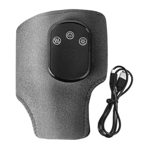 The cordless heated electric foot massager provides triple massage modes, 5-mode thermo-regulation, and overheat protection for safe, soothing foot and ankle relaxation.