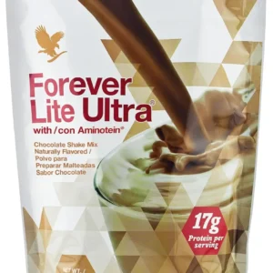 Forever Lite Ultra chocolate shake mix with Aminotein is packed with nutrients and comes in hygienic packaging, perfect for a healthy lifestyle.