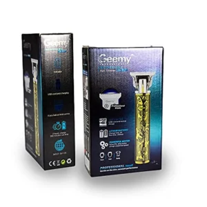 This is a GEEMY GM-6627 rechargeable hair trimmer with compact design, unparalleled performance, and seamless functionality.