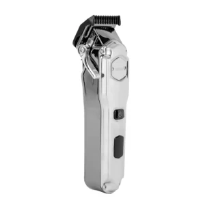 The Geepas cordless hair and beard trimmer features a long-lasting rechargeable battery, waterproof design, and sharp detachable blades for easy cleaning.