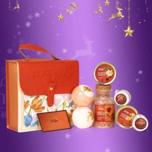 This 7-piece spa gift set for women includes bath bombs, scented candles, bath salts, and aromatherapy tablets for a relaxing self-care experience at home, perfect for birthdays, Mother's Day, Valentine's Day, or any special occasion.