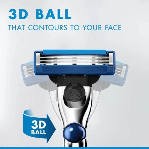 Gillette Mach3 Turbo Razor - Handle + 2 Refills