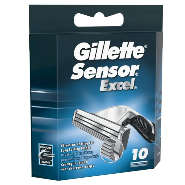 Gillette Sensor Excel Razor Blades - 10 Count