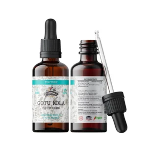 Organic Gotu Kola tincture made with Centella Asiatica extract is a pure, gluten-free, and sugar-free herbal supplement from Florida Herbs.