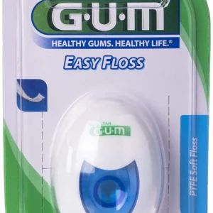 GUM Easy Floss glides easily between tight teeth, effectively removing plaque and keeping gums healthy with its shred-resistant design.