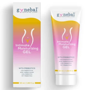 GYNEBAL prebiotic intimate moisturising gel provides intensive lubrication and relieves external vaginal dryness with a feeling of freshness, while also supporting a healthy vaginal flora.