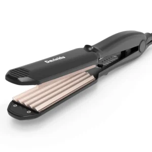 This hair crimper for women brings back 80s fashion with its volumizing crimping iron and adjustable temperature settings suitable for all hair types.