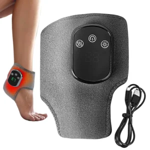 Experience deep relaxation and relief with this cordless, rechargeable heated foot massager, featuring adjustable massage modes, thermo-regulation, and safety features for daily comfort.