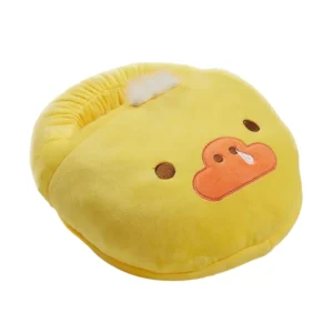 Electric heated foot warmer designed for under desk use, providing cozy and safe warmth for home or office, featuring a removable washable liner.