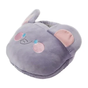 The electric heated foot warmer is USB powered and designed for under desk use, providing consistent warmth and comfort for adults, women, and kids during winter in the office, dorm, or at home.