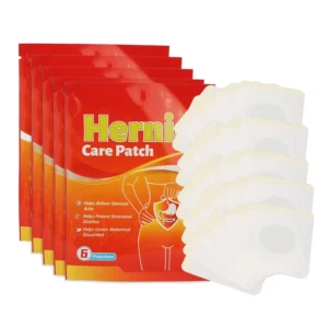 Thirty hernia cure patches made of skin-friendly fabric designed to reduce stomach acid, bloating, abdominal pain, and diarrhea for daily health care.