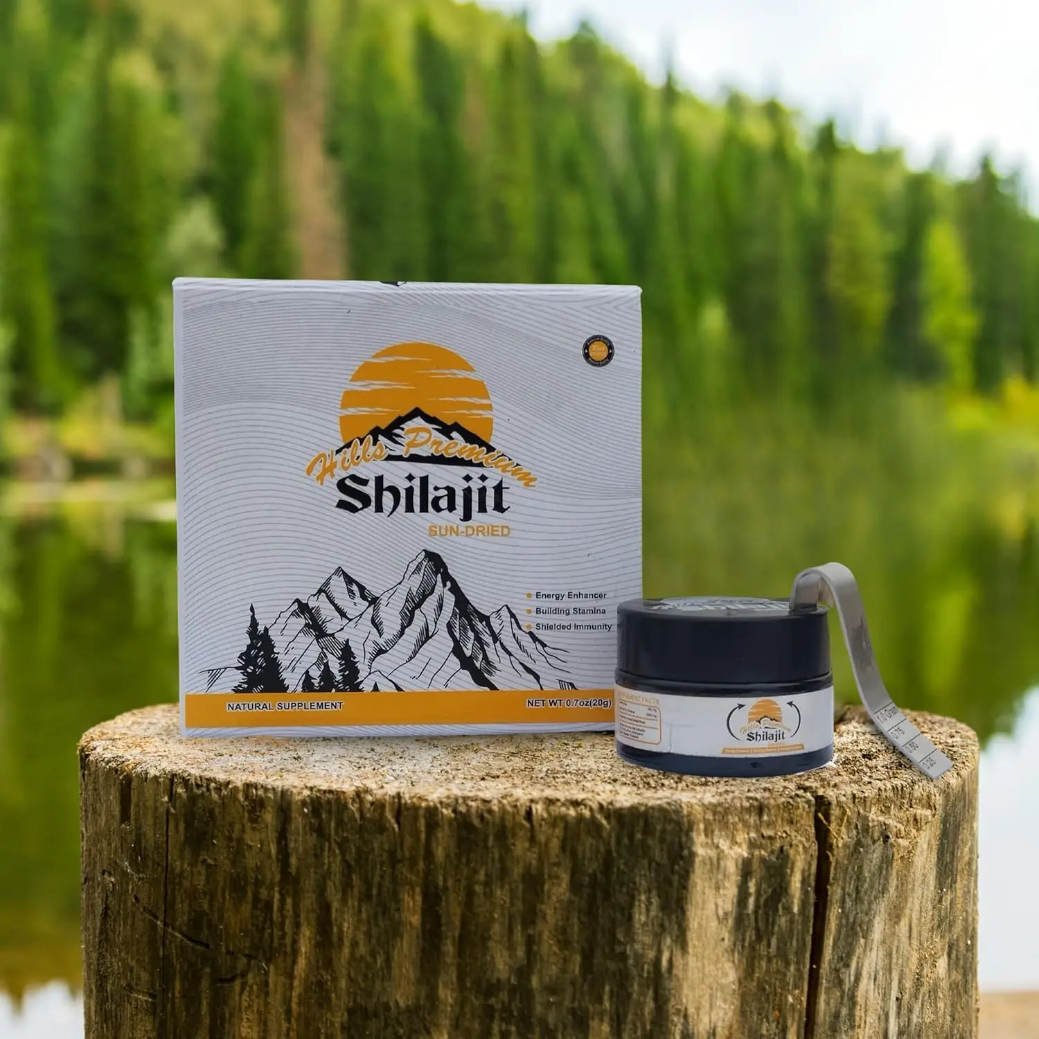 Premium Hills Shilajit resin provides natural energy and stamina support for men and women.