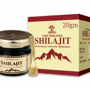 VedriSi Trivang pure Himalayan Shilajit resin, extracted from high-altitude locations, processed with traditional Ayurvedic methods for stamina and strength benefits for both men and women.