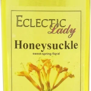 Bottle of Honeysuckle Bath Oil for a relaxing and fragrant bath experience.