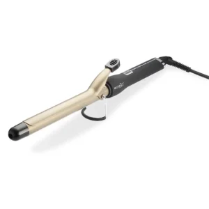 The IKONIC Ct-22Mm Curling Tong features a heat-ready indicator, comfort grip, and integrated safety stand for easy styling.