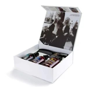 This luxury 3''More Inches hair set includes LifeSaver Pre-Wash treatment, volumizing shampoo and conditioner, and a large safety comb for transforming dry, frizzy hair.