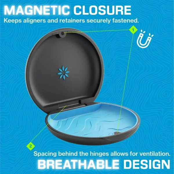 Invisalign Aligner Case - Slim Retainer Holder Dandelion