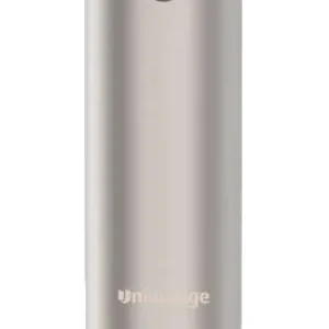 Uniorange OHD-1 ionic hair dryer in gold, featuring high-speed drying, quiet operation, and negative ion technology for smooth, silky hair.